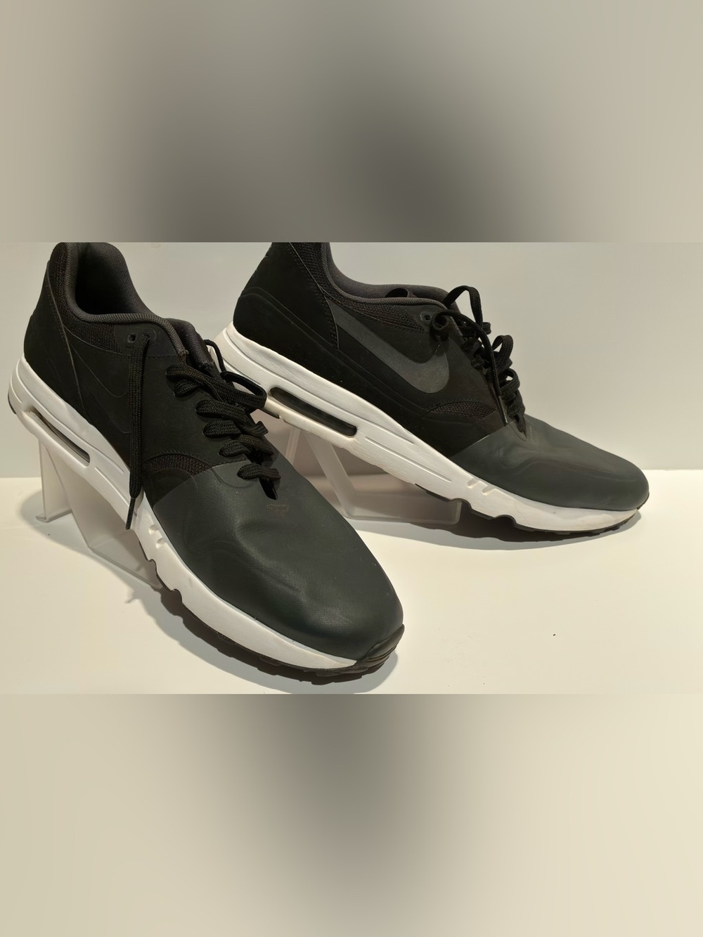 Nike Air Max1 Ultra 2.0SE - Black/ White /Wolf Grey-Leather and Suede - Size 15